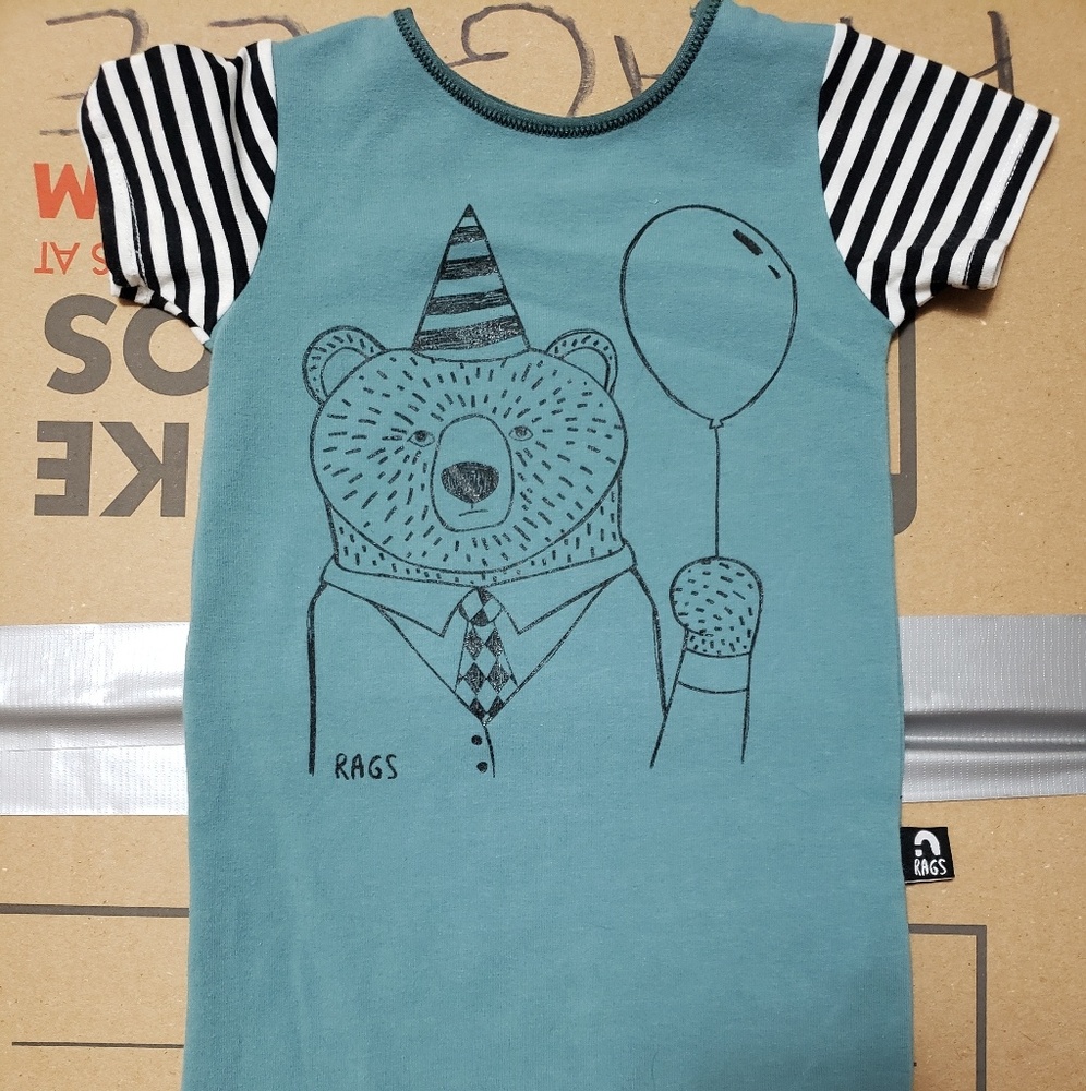 Rags to raches party bear